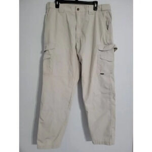 Tru-Spec Tactical Cargo Pant Men's 38x32 Button Fly Cargo RipStop Good Condition